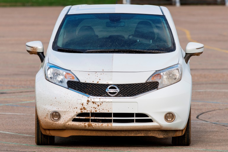 Nissan Working On Self Cleaning Car